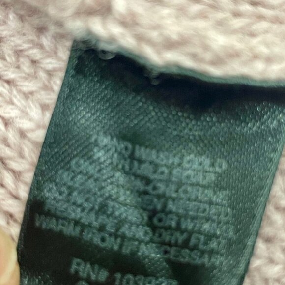 MARC JACOBS 100% WOOL KNITTED SWEATER PINK/ GRAY KIDS SIZE 10-12 - Picture 5 of 12